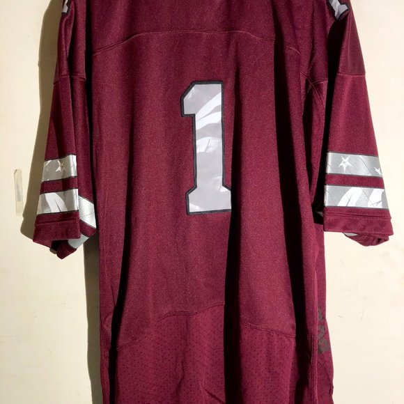Adidas MISSISSIPPI STATE #1 Men's PREMIER JERSEY Sz S,M,L,XL,2XL New w tags $120 - Picture 4 of 4